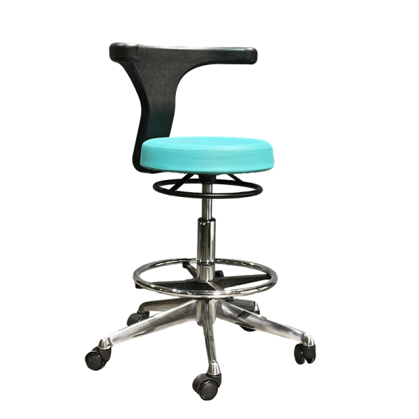 Medical Dental Chair | Swivel Chair with Easy Clean PU Cushion and Footrest for Hospitals & Laboratory- OEM/ODM Solutions for Wholesale