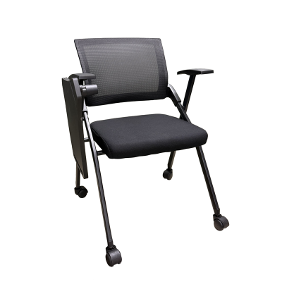 Wholesale Foldable Training Office Chair with Writing Board and Armrests | OEM & ODM Services Offered