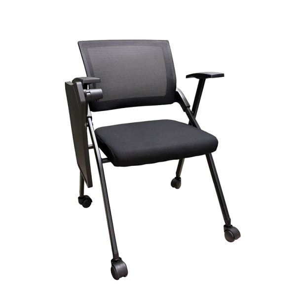 Wholesale Foldable Training Office Chair with Writing Board and Armrests | OEM & ODM Services Offered