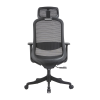Wholesale Ergonomic Executive Office Chair | Adjustable Headrest & Swivel Function for Home Offices