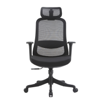 Wholesale Ergonomic Executive Office Chair | Adjustable Headrest & Swivel Function for Home Offices