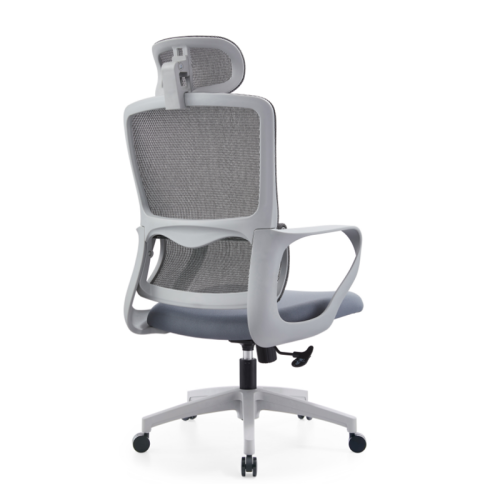 Height-Adjustable Ergonomic Executive Office Chairs - Mesh Fabric Swivel Design for Home-Office Use | OEM & ODM Manufacturing