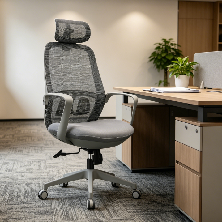 height adjustable office executive chair