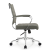 Middle Back Task Office Chair | Fixed Chrome Armrest Swivel Task Seating | Bulk Order Solutions & Design Services