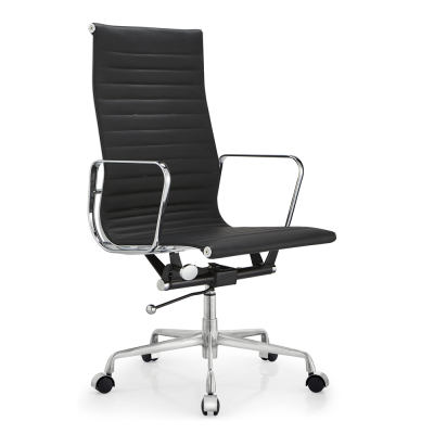 High Back Leather Executive Chair |Height Adjustable Office Seating With Rotation Base | Wholesale & OEM/ODM