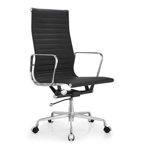 High Back Leather Executive Chair |Height Adjustable Office Seating With Rotation Base | Wholesale & OEM/ODM