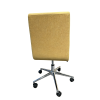 Middle Back Fabric Task Office Chair | Armless Swivel Task Seating Suitable for Home Office Use