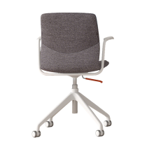 Adjustable Swivel Fabric Training Office Chair With Armrest For Conference & Classroom Bulk Order