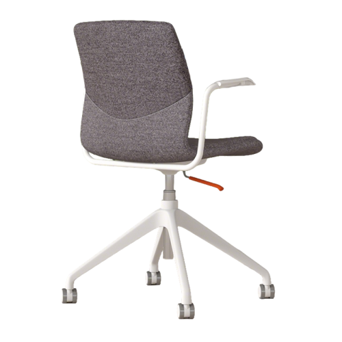 Adjustable Swivel Fabric Training Office Chair With Armrest For Conference & Classroom Bulk Order