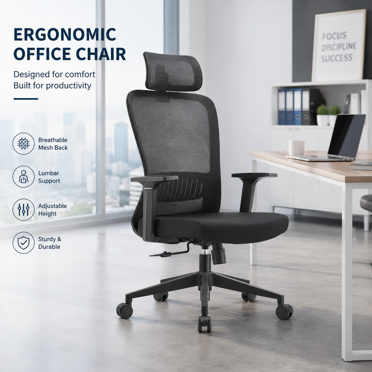 ergonomic office executive chair