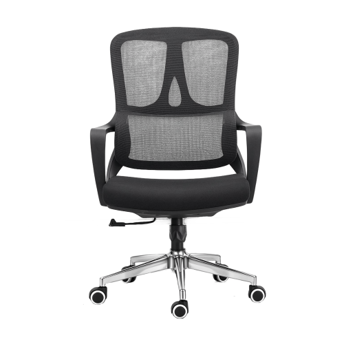 Mesh Office Chair with Chrome Base | Ergonomic Swivel Task Chair for Workstation | Bulk Order & OEM