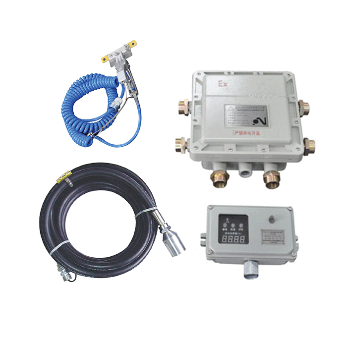 electrostatic oil spillage alarm device for oil loading process