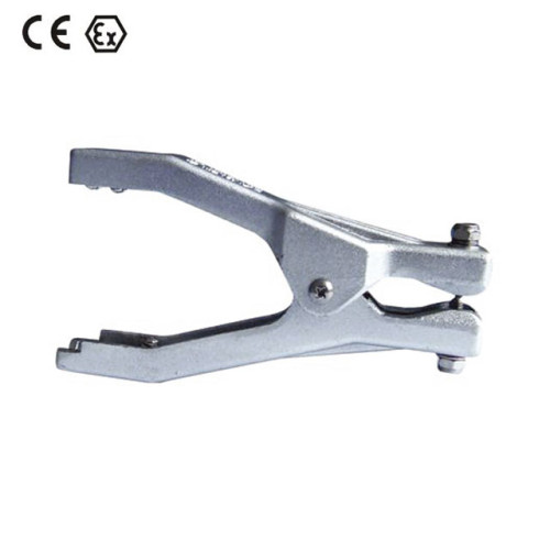 ATEX approved Aluminium Earth Clamp with 2 tips