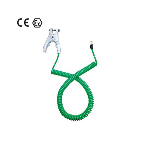 Grounding & Bonding Static Earthing 316L SS Clamp with cable