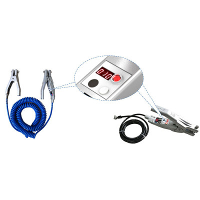 Self-testing Grounding Clamp with Visible & Audible Alarms
