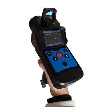 Laser methane gas alarm detector