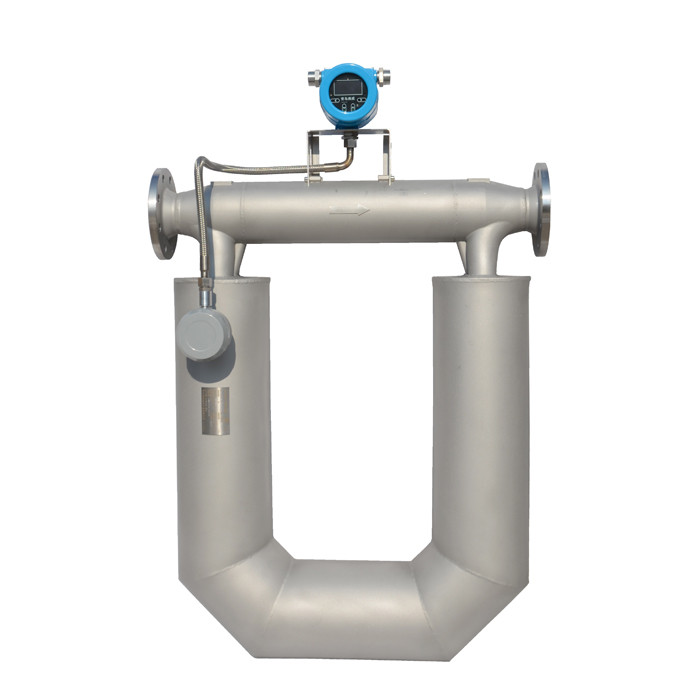 How many communication methods are there for mass flow meters?