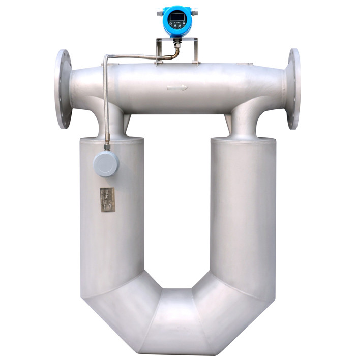DN150 DN200 coriolis mass flow meter with 316L stainless steel Mass