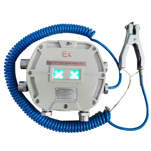 ATEX approved Static grounding system for tank trucks