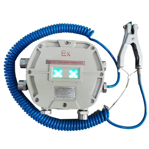 Control and discharge system for electrostatic charges