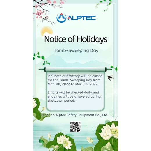 Notice of Holiday
