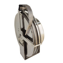 Retractable Grounding Reel for floating roof storage tanks bypass conductor