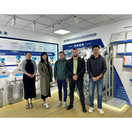 Old Russia customers who bought Mass Flow Meters visited us