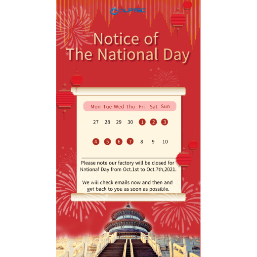 Notice of National Day