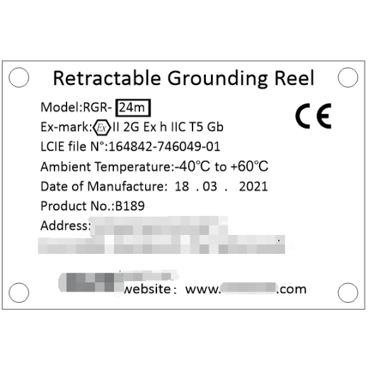 We do OEM of Retractable Grounding Reel for customers