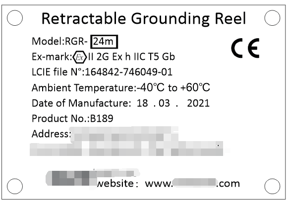 We do OEM of Retractable Grounding Reel for customers