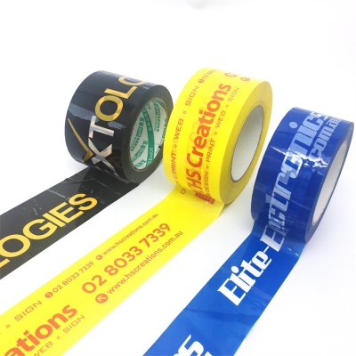 BOPP tape with logo printed
