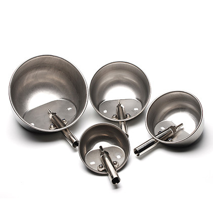 stainless steel pig cup waterer