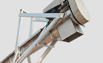 Chain -belt type Animal manure lifting conveying machine