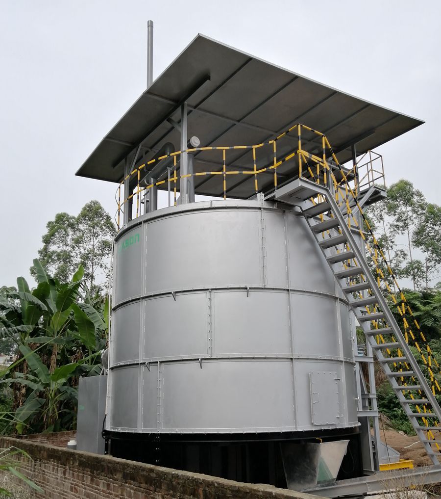 Cason chicken manure fermenter