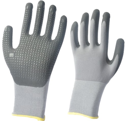 Micro Foam Nitrile Coating gloves-Dotted Palm