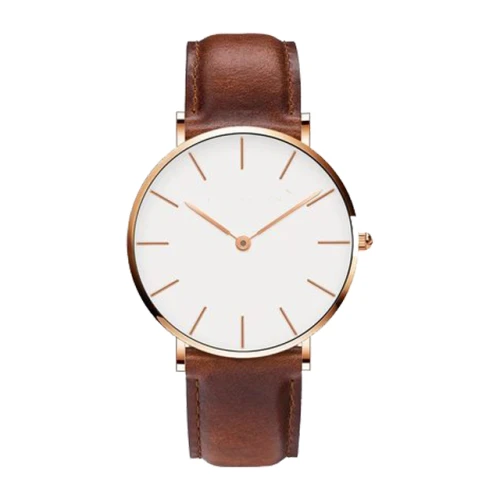 Wholesale classic private label custom logo men women quartz wrist watch