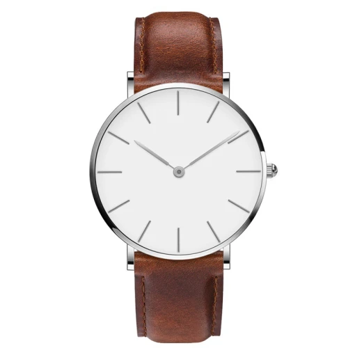 Wholesale classic private label custom logo men women quartz wrist watch