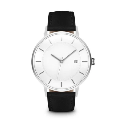 Classic Unique Gold Japan Japanese Movement Stainless Steel Brand Logo Leather Quartz Mens Watch Wrist Luxury Factory
