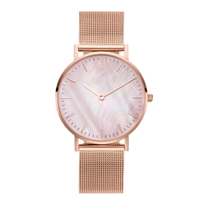 Fashion Gold Luxury Private Label Branded Hand Stainless Steel Quartz Leather Man Wrist Watch for Men