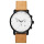 Classic Minimalist Oem Stainless Steel Leather Strap Men Chronograph Wrist Watch