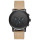 Classic Minimalist Oem Stainless Steel Leather Strap Men Chronograph Wrist Watch
