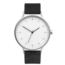New Fashion Mens Watches Simple Dial Casual Leather Watch Analog Quartz Wristwatches Man Clock