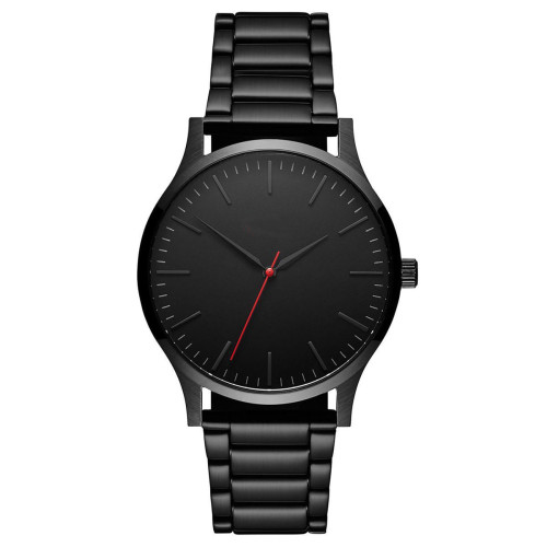 High-end stainless steel unisex minimalist watch with quartz movement watch cheap price