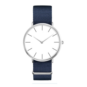 Hotsale Popular Custom Brand Your Name Nylon Strap Wrist Watch