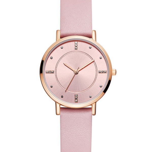 luxury simple fashion watch women custom logo waterproof quartz wristwatch for lady
