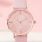 luxury elegance simple fashion watch women custom logo waterproof colorful quartz wristwatch for lady