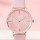 luxury simple fashion watch women custom logo waterproof quartz wristwatch for lady