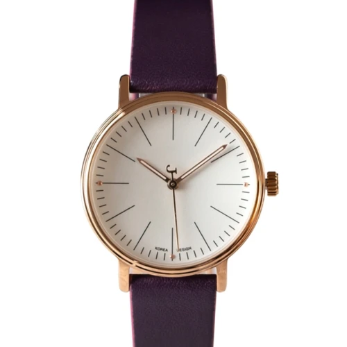 Hot sale simple retro women quartz waterproof elegant comfortable leather ladies watches