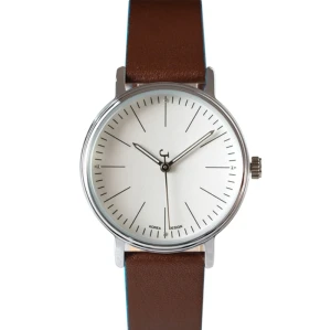 Fashion simple retro quartz life waterproof elegant genuine leather ladies watches