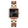 Chinese Wholesale Stainless Steel Band Vintage Ladies Watches Retro Square Shaped Watches For Women